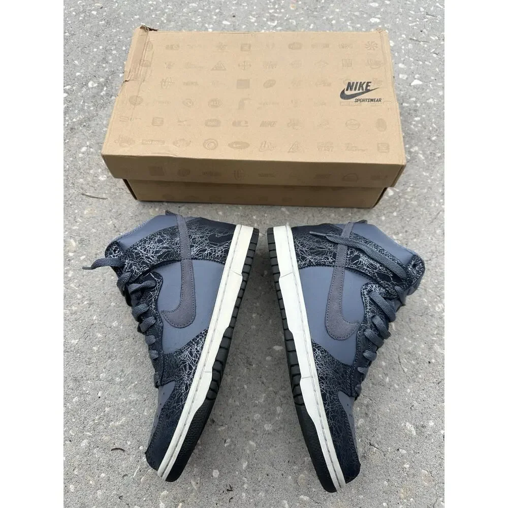 Sz 8.5(W) - Nike Dunk High 'Metallic Laser' (2011) - Excellent A+ Condition
